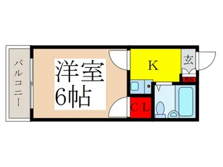 フレンズ桜堤【2階】の間取り