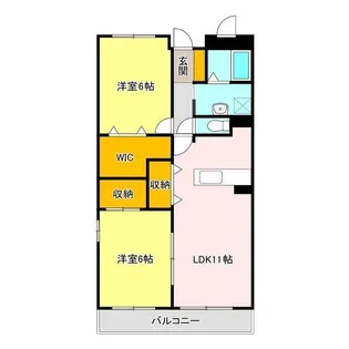 アビタシオンピーノ【4階】の間取り