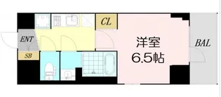 City Lux Namba South【12階】の間取り