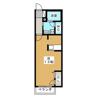 シャーメゾン悠【2階】の間取り