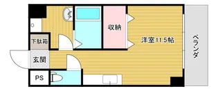 MARUビル205【2階】の間取り