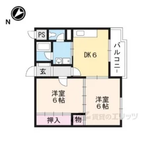 南喜ビル【4階】の間取り