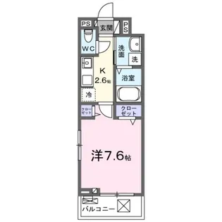 セレーノ.M【3階】の間取り
