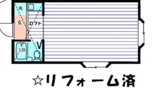 ブルーメ谷塚56【2階】の間取り