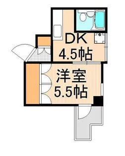 リフレックスナカネI【5階】の間取り