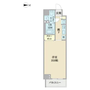 エース浅草【9階】の間取り