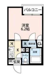 グランクオール千川【2階】の間取り