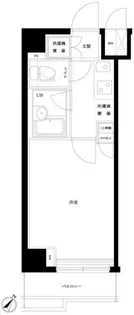ルーブル巣鴨【7階】の間取り