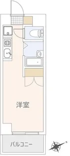 パークサイド石坂【5階】の間取り
