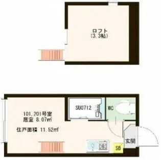 東京都世田谷区上馬2【アパート】の外観