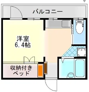 ヒルハイツ【1階】の間取り