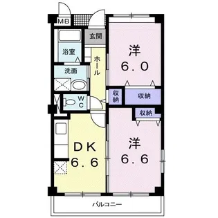 スプランドールSマンション【3階】の間取り