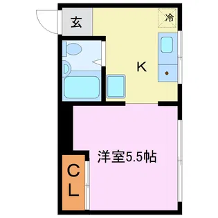 メゾンピピ【4階】の間取り
