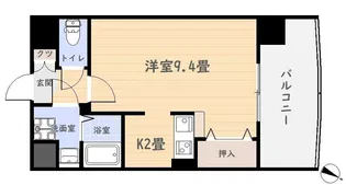 サンシャイン土器屋【3階】の間取り