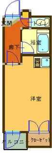 熊本県熊本市中央区水前寺5【マンション】の間取り