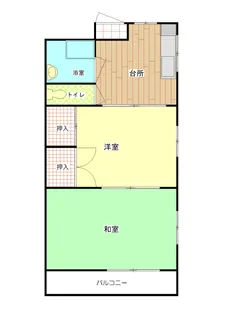 岩崎ハイツ【2階】の間取り