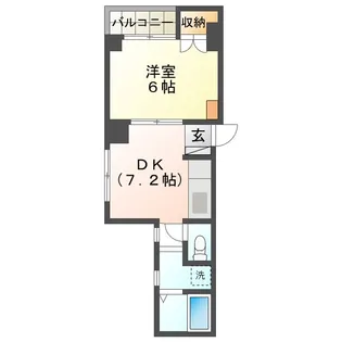 長崎県長崎市万屋町【マンション】の間取り