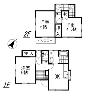 埼玉県桶川市上日出谷南2【一戸建】の間取り