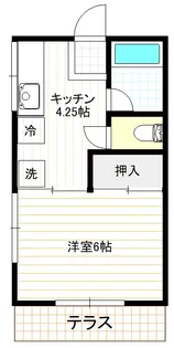 ベルハイム【1階】の間取り