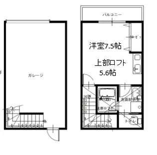 千葉県富里市七栄【一戸建】の間取り