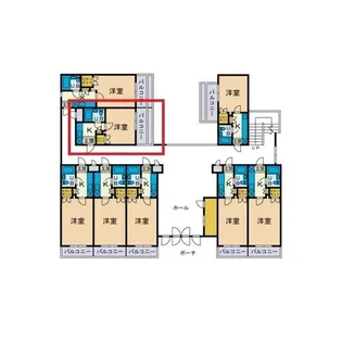 ユースピア本厚木【1階】の間取り
