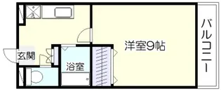 アラモード南光台【2階】の間取り