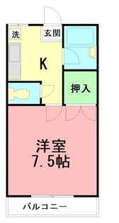 神奈川県小田原市前川【マンション】の間取り