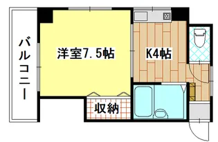 正英ビル【4階】の間取り