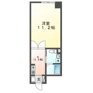 ビュー大野【3階】の間取り