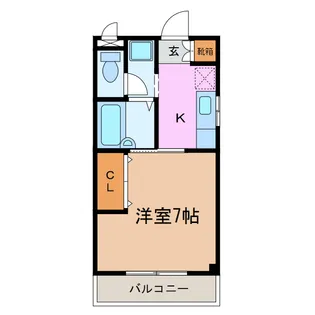 ブリーズII【2階】の間取り