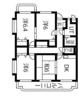 ユーミーサンライズ【2階】の間取り