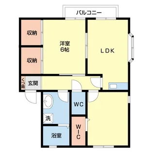 Le Couple【1階】の間取り