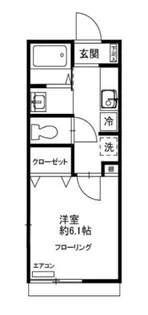 ハイツシンフォニー【1階】の間取り