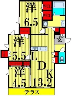 PROTEGO TOKYO EAST【1階】の間取り