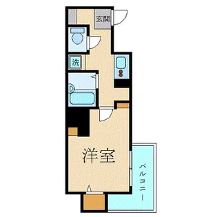 スカイコート日本橋人形町第5【6階】の間取り