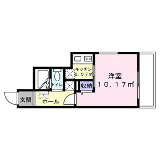 Afinis湘南【3階】の間取り