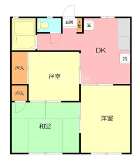 神奈川県藤沢市辻堂太平台2【アパート】の間取り