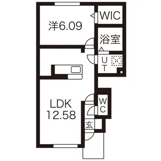 ウインドウII【1階】の間取り