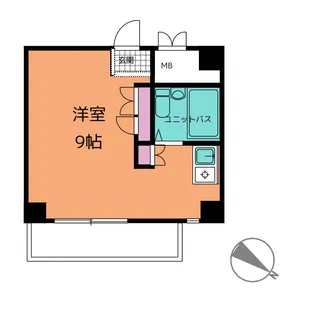 EMU【4階】の間取り
