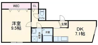 第1匠優ビル【4階】の間取り