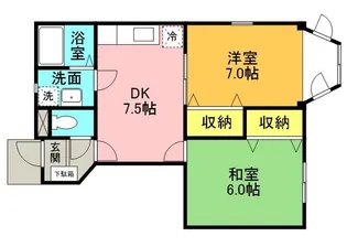 HOUSE OF FOREST【1階】の間取り