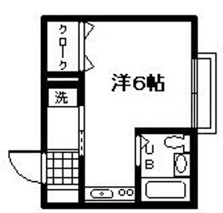 大阪府岸和田市戎町【アパート】の間取り