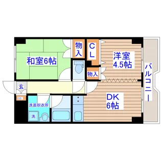 Dio-HoriIII号棟【3階】の間取り