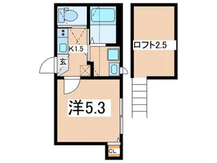 オレンジコート【2階】の間取り