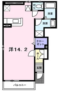 サニー・エコー【1階】の間取り