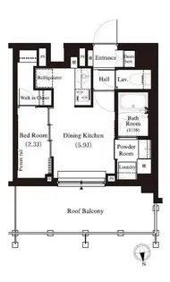 アーバンパーク江古田の森【5階】の間取り
