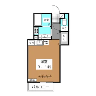 アリビオ【1階】の間取り