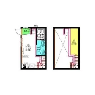 Velo JIYUGAOKA(ヴェロジユウガオカ)【2階】の間取り