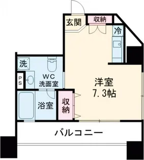 ロネスタR文京護国寺【9階】の間取り