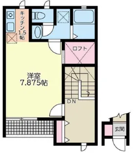 栄町花水木 A棟【2階】の間取り